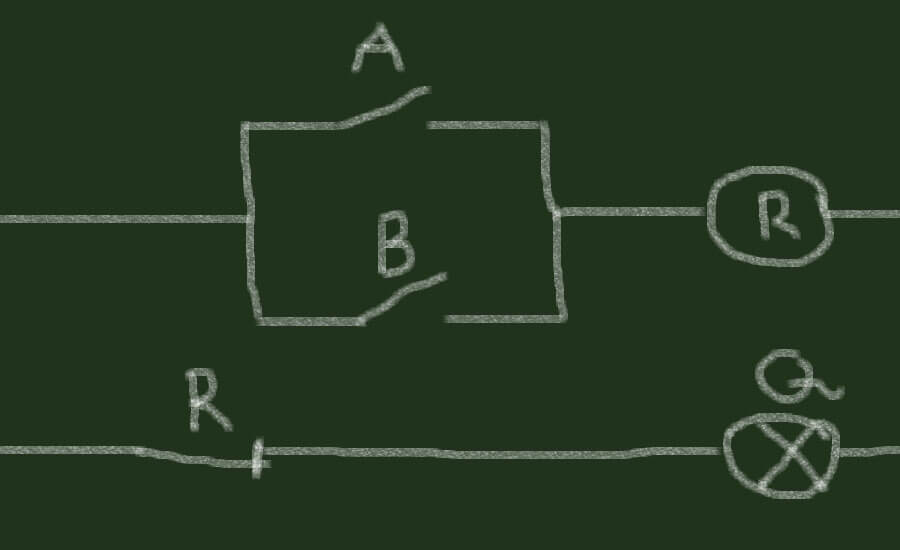 Inverting output with a NC relay contact