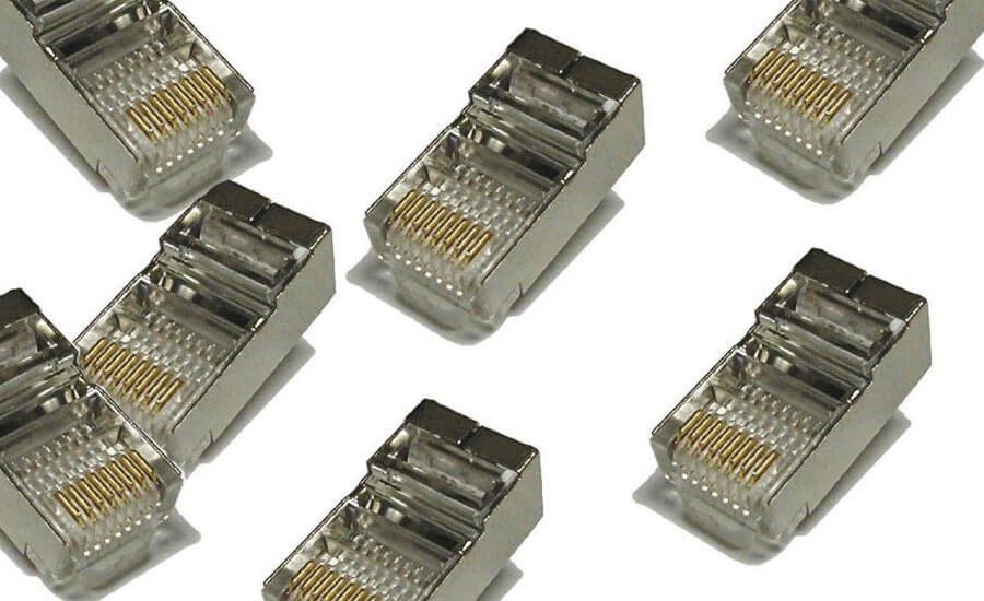 RJ45 STP shielded connectors