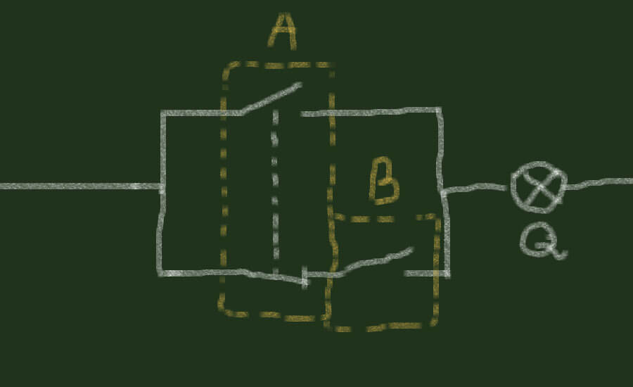 Serial connection of new normally closed contact