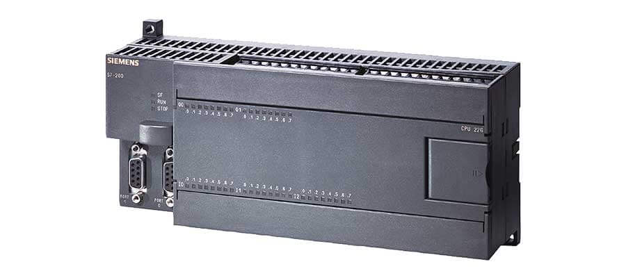 CPU226 Siemens PLC module.