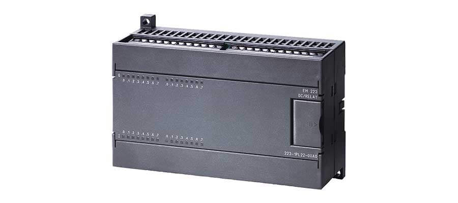 Siemens S7-200 DI/DO module.