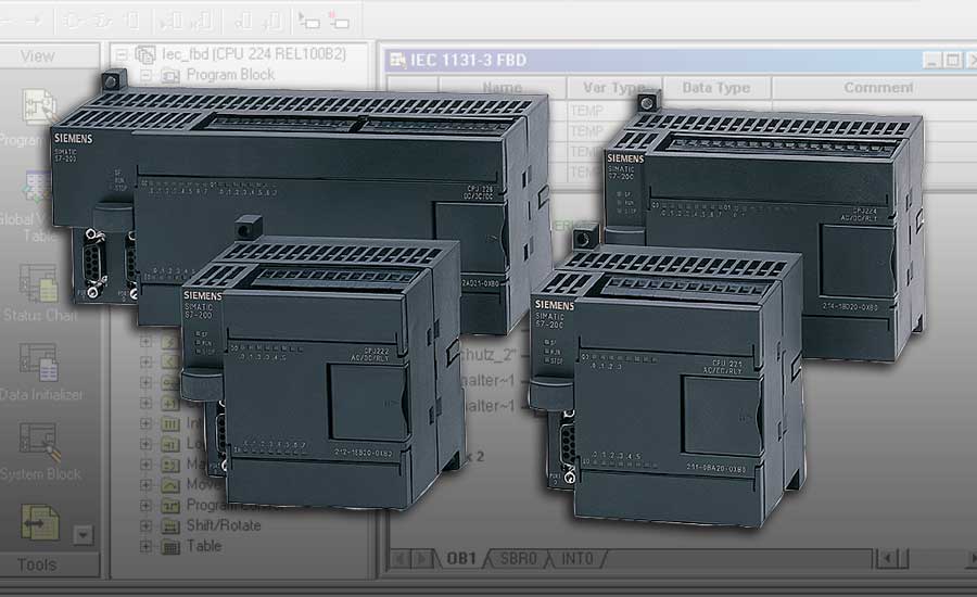 Siemens S7-200 – Getting Started with Siemens S7 PLC’s Siemens S7-200 PLC CPU's